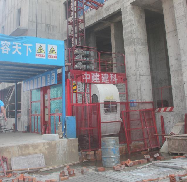 建筑施工升降机SC200电梯项目实